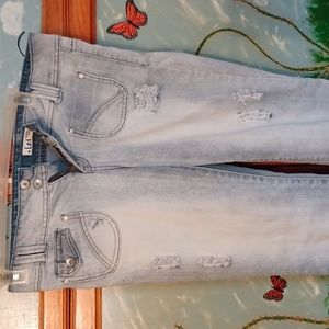 L.e.i. Ashley low-rise boot cut jeans